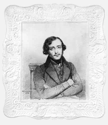 Portrait of Eugene Emmanuel Viollet-le-Duc Age 20